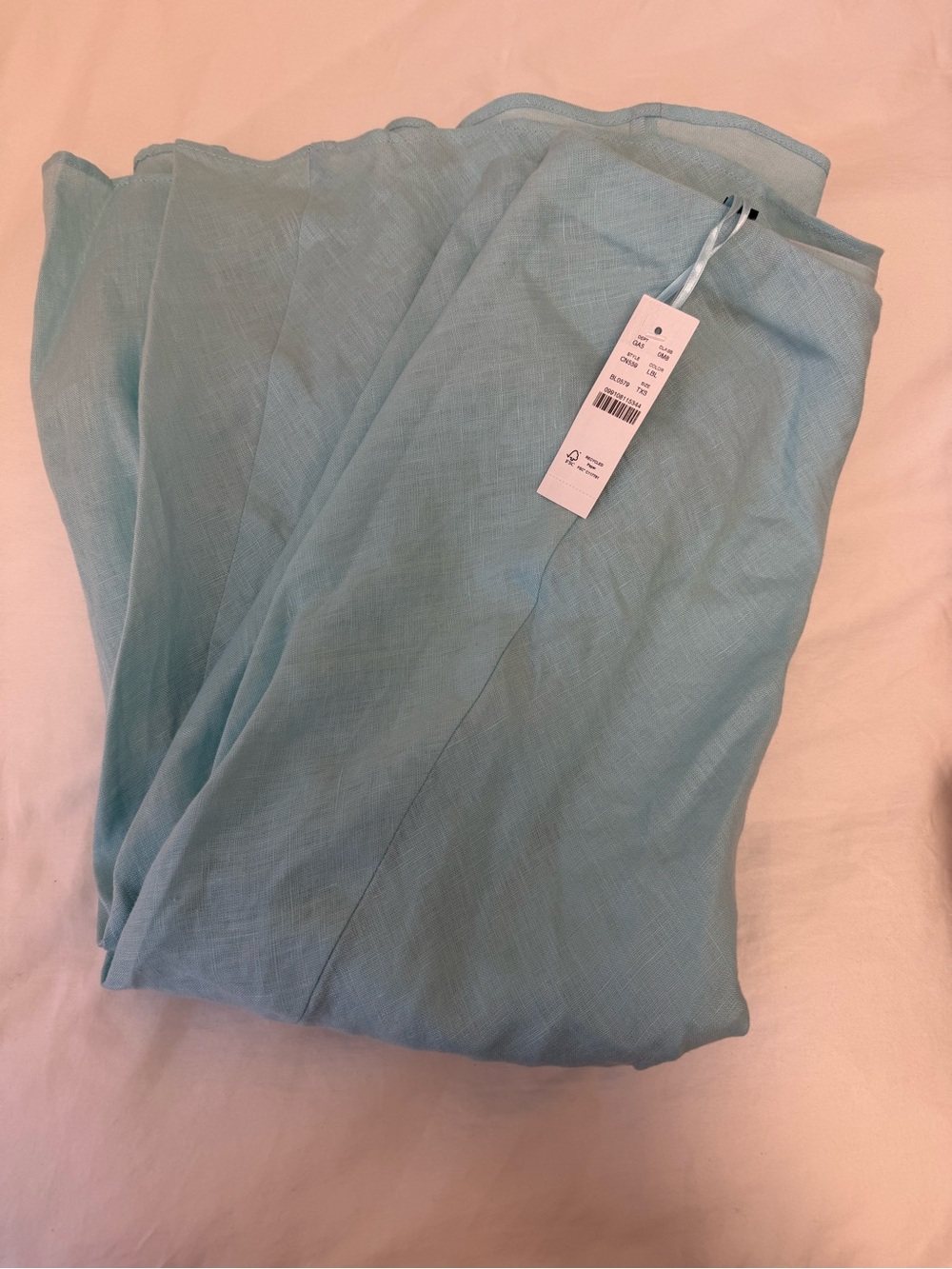 J. Crew Light Blue Midi Skirt